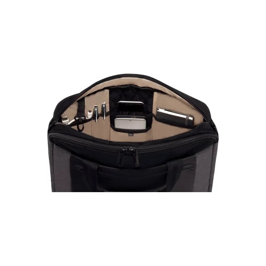 Wenger- Laptoptasche 9 l 16" mit Tablet-Tasche 10" Underground schwarz/grau
