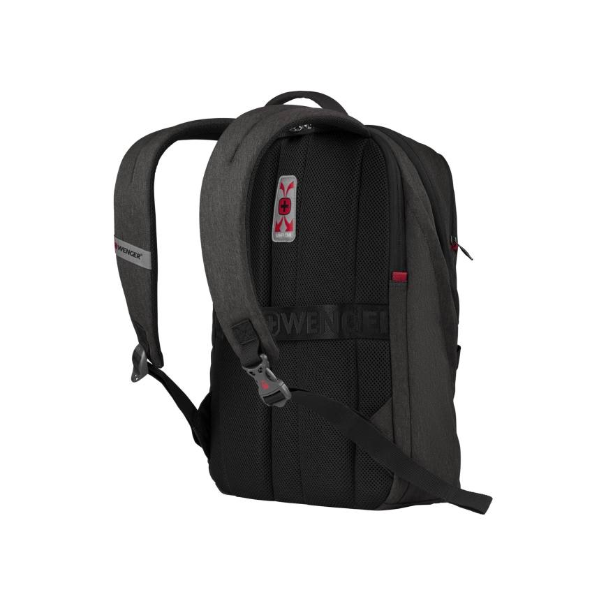 Wenger - Rucksack für Notebook 21 l 16 mit Tasche für Tablet 10 MX Light Schwarz
