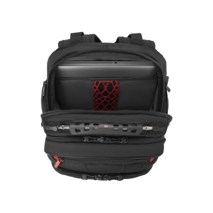 Wenger - Rucksack für Notebook 25 l 16 mit Fach für 10 Tablet Pegasus Deluxe Schwarz