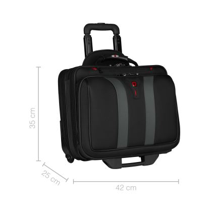 Wenger - Reisegepäck auf Rollen 29 l + Laptoptasche 15,6" Granada schwarz