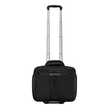 Wenger - Reisekoffer auf Rollen 25 l 17" + Laptop-Tasche 15,6" Patriot schwarz