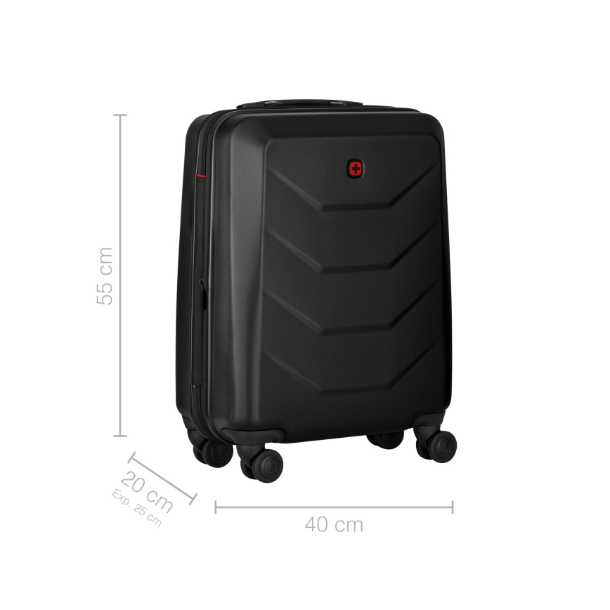Wenger - Reisekoffer auf Rollen 36 l Prymo schwarz