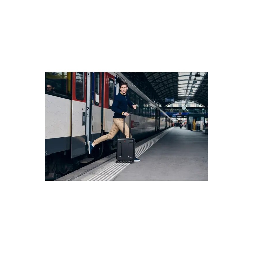 Wenger - Reisekoffer mit Rollen 39 l Legacy schwarz