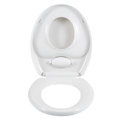 WENKO 110003100-WC WC-Sitz 35,5 x 38 cm, weiß