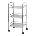 WENKO 12285100 - Wagen EXCLUSIVE 41x75 cm glänzender Chrom