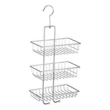 WENKO 15888100 - Wandablage NIVALA 22x50 cm, glänzender Chrom