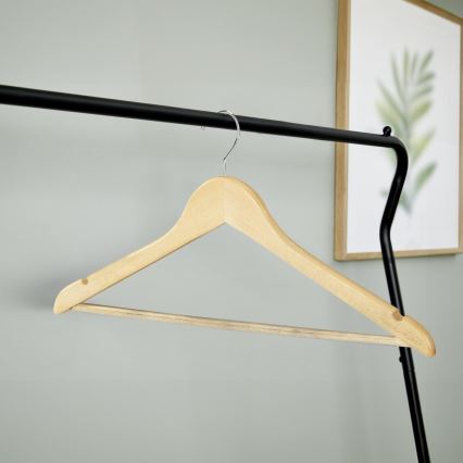 WENKO 17219008100 - Kleiderbügel ECO 45x23,5 cm braun