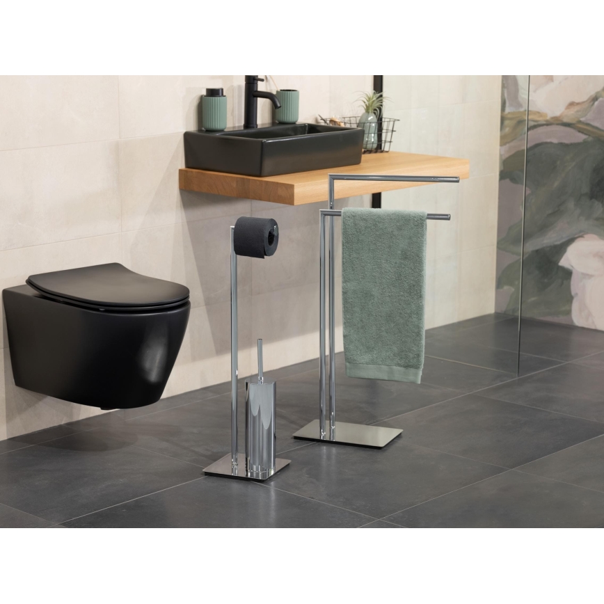 WENKO 18563100 - Handtuchständer RECCO 48x80,5 cm glänzender Chrom