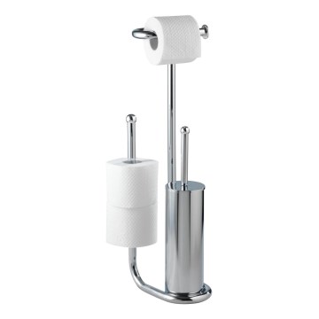 WENKO 18730100 - WC-Bürste UNIVERSALO 20x62,5 cm glänzender Chrom