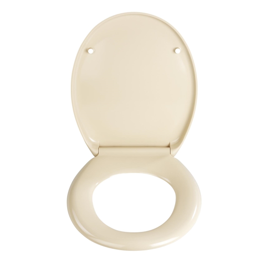 WENKO 18760100-WC Sitz OTTANA 37,5x44,5 cm beige/silber