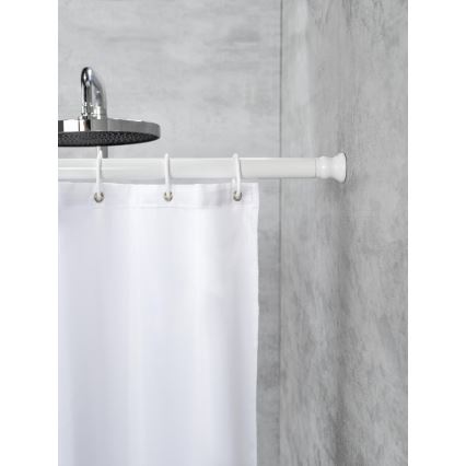 WENKO 19206100 - Duschstange FLEX 110 cm weiß