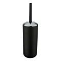 WENKO 21210100 - WC-Bürste BRASIL 10x37 cm schwarz/glänzender Chrom