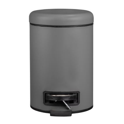 WENKO 22148100 - Aufbewahrungskorb LEMAN 17x25 cm grau/schwarz