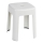 WENKO 22160100 - Hocker ALASKA 37x45,5 cm weiß
