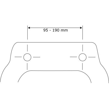 WENKO 22402100-WC Sitz SAMOS 44,5x37,5 cm grau/silber