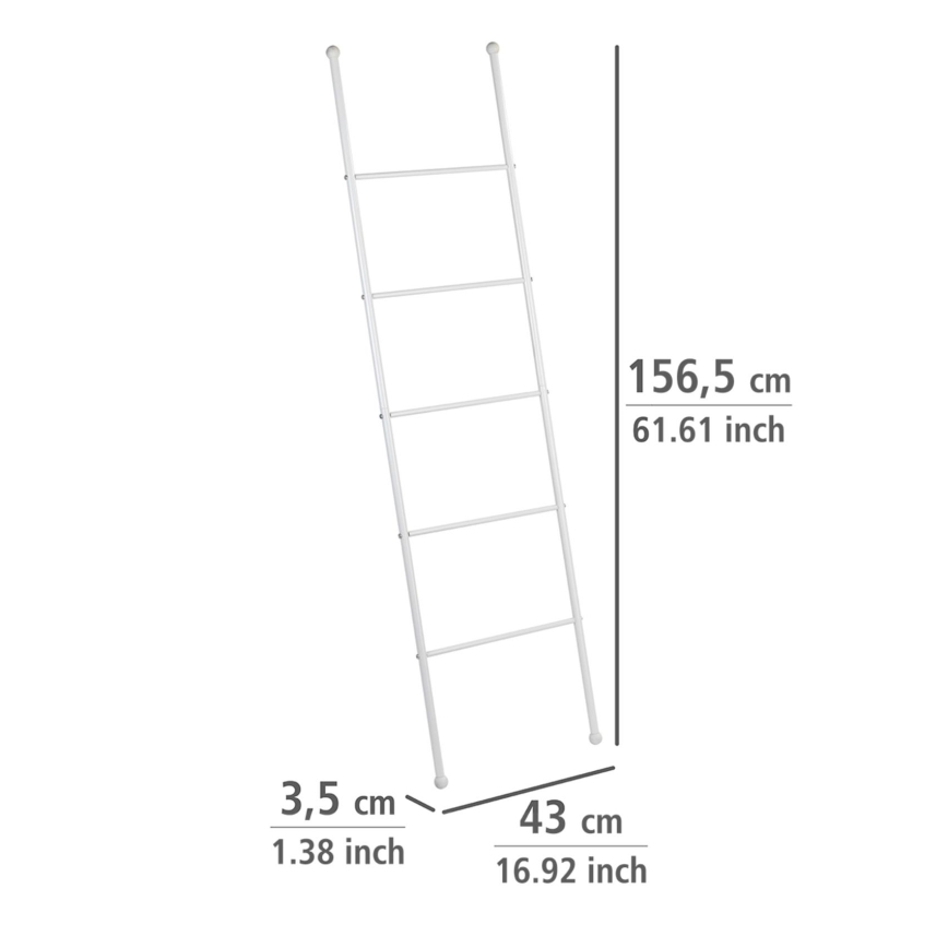 WENKO 22508100 - Handtuchhalter VIVA 43x156,5 cm weiß