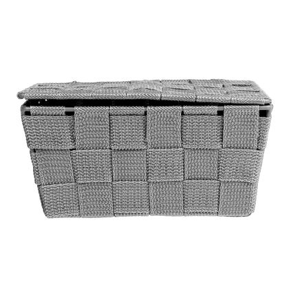 WENKO 22793100 - Korb ADRIA 19x14 cm grau