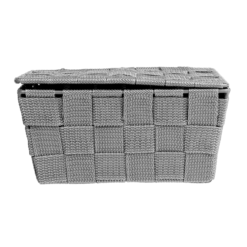 WENKO 22793100 - Korb ADRIA 19x14 cm grau