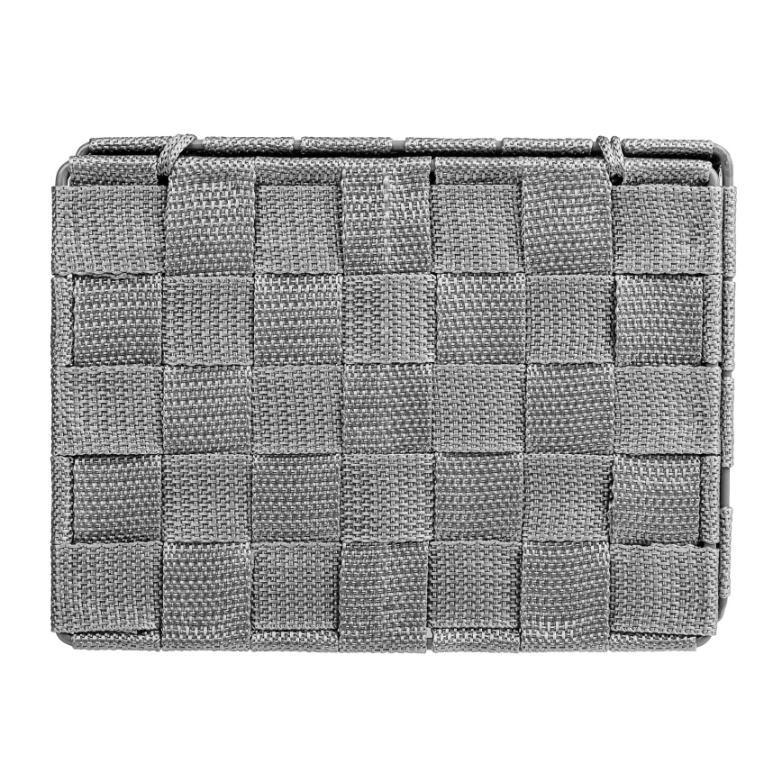 WENKO 22793100 - Korb ADRIA 19x14 cm grau