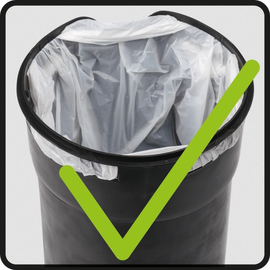 WENKO 22829100 - Korb LEMAN 17 x 25 cm Edelstahl satiniert/schwarz