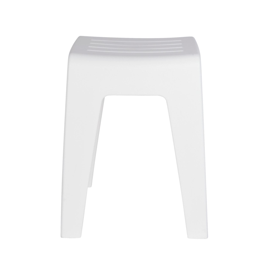 WENKO 22943100 - Hocker KUMBA 38x47 cm weiß