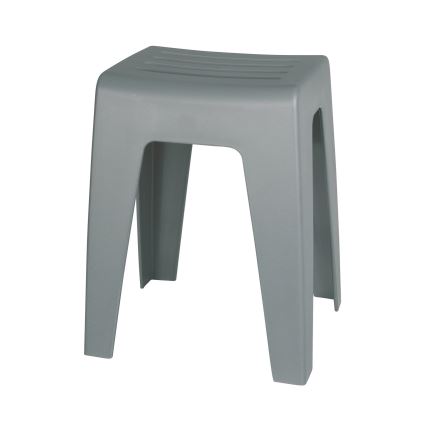 WENKO 22944100 - Hocker KUMBA 38x47 cm grau