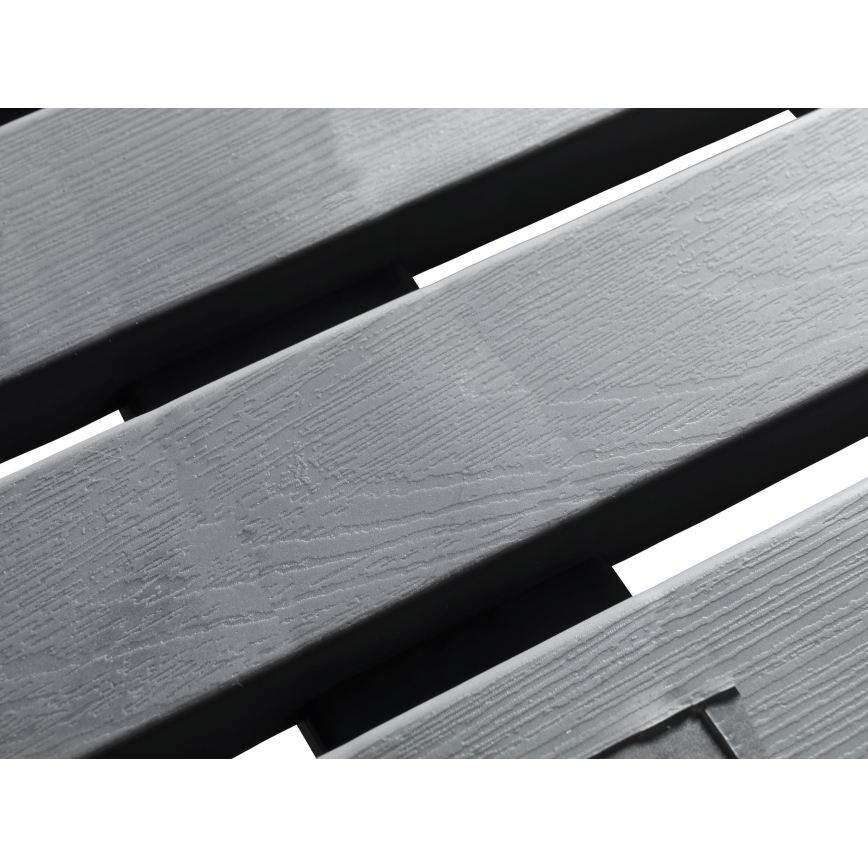 WENKO 22947100-Duschmatte INDOOR & OUTDOOR 55x55 cm grau