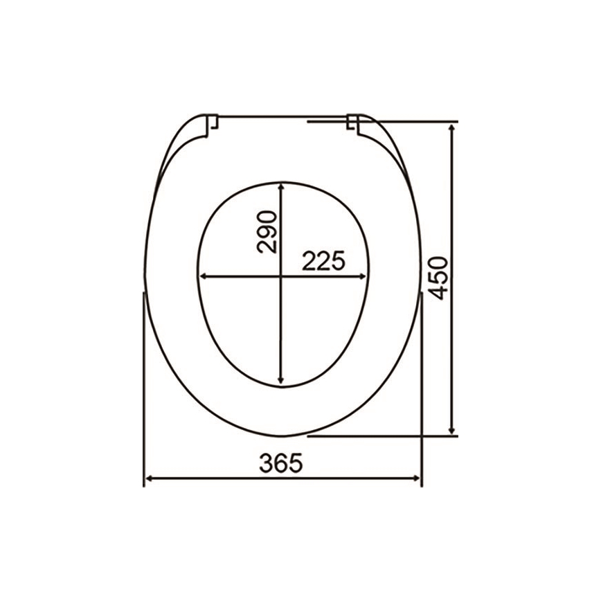 WENKO 23536100-WC-Sitz RELIEF 36,5x45 cm mehrfarbig/silberfarben
