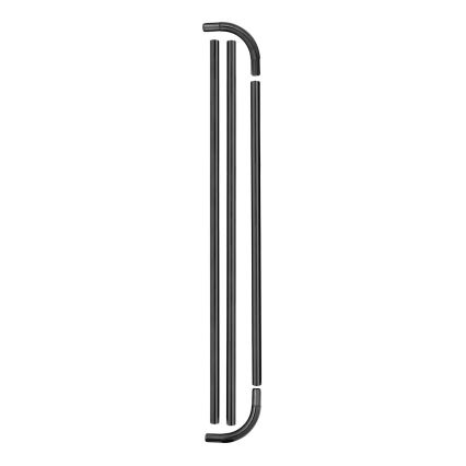 WENKO 23565100 - Stange 2x2 cm, schwarz