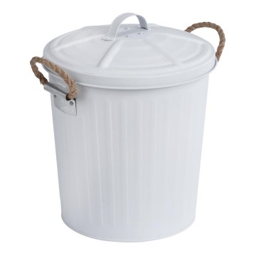 WENKO 23703100 - Korb GARA 24x28,5 cm weiß