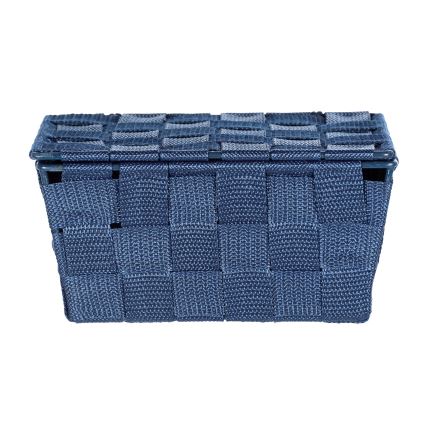 WENKO 23786100 - ADRIA Korb 19x14 cm blau