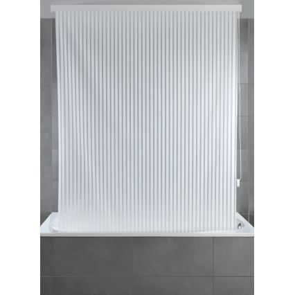 WENKO 23864100 - Duschrollo 132 x 240 cm weiß