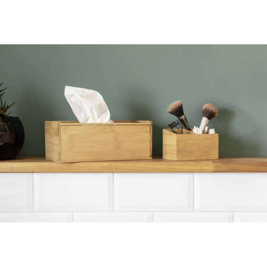 WENKO 23916100 - Organizer TERRA 12 x 9 cm braun