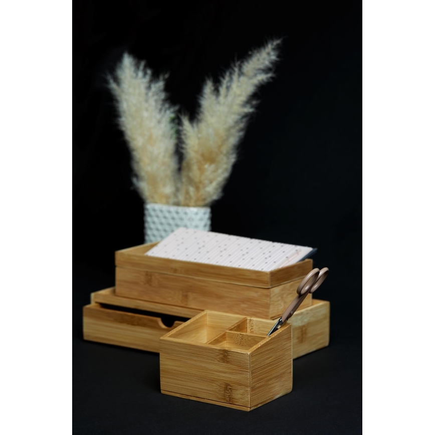 WENKO 23917100 - Aufbewahrungsbox TERRA 24 x 10 cm, braun