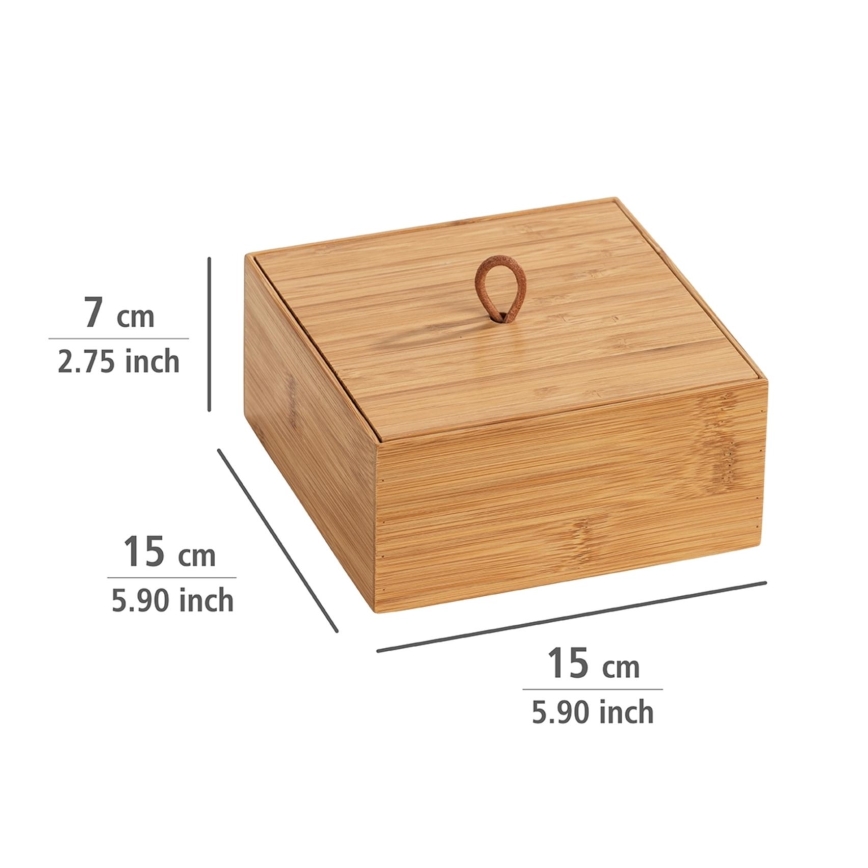 WENKO 23923100 - Box TERRA 15x7 cm braun