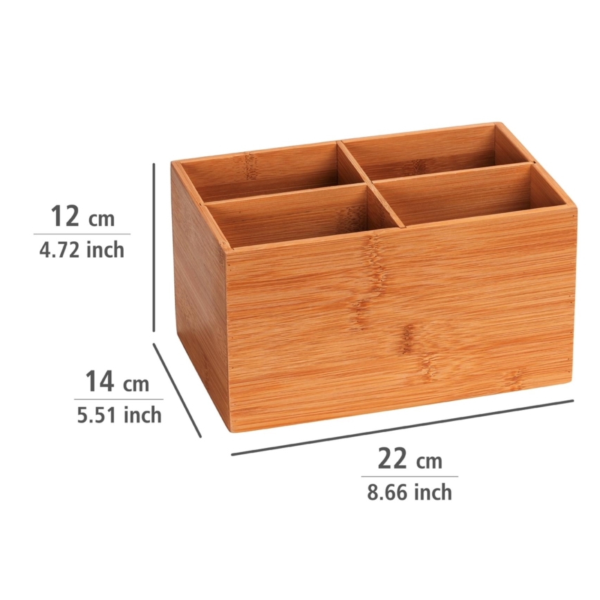 WENKO 23926100 - Box TERRA 22x14 cm braun