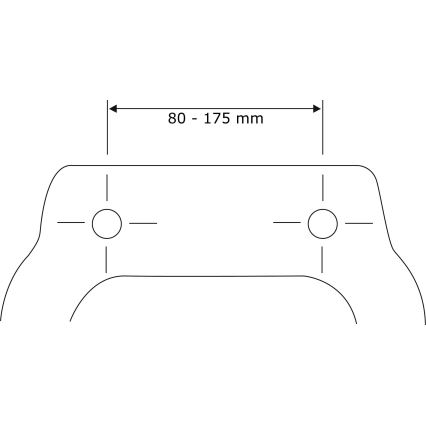 WENKO 24080800 – WC-Sitz TAVOLA 36,5 x 45 cm, weiß/Glanzchrom
