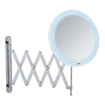 WENKO 24102100 - Spiegel BARONA 20x34 cm glänzender Chrom