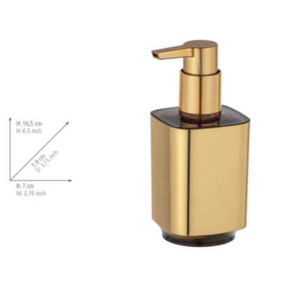 WENKO 24161100 - Seifenspender AURON 300 ml goldfarben