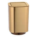 WENKO 24163100 - Abfalleimer AURON 17x25,5 cm gold
