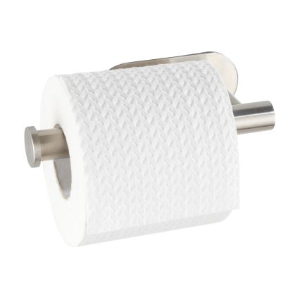 WENKO 24166100 - WC-Papierhalter TURBO-LOC OREA MATT 16x7 cm Edelstahl/silber
