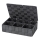 WENKO 24223100 - Korb ADRIA 26 x 17 cm Grau/Anthrazit