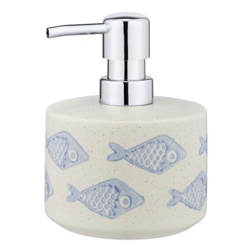 WENKO 24311100 - Seifenspender AQUAMARIN 475 ml beige