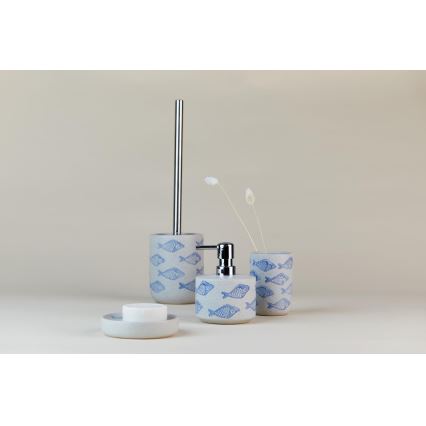 WENKO 24313100 - WC-Bürste AQUAMARIN 10x40 cm beige