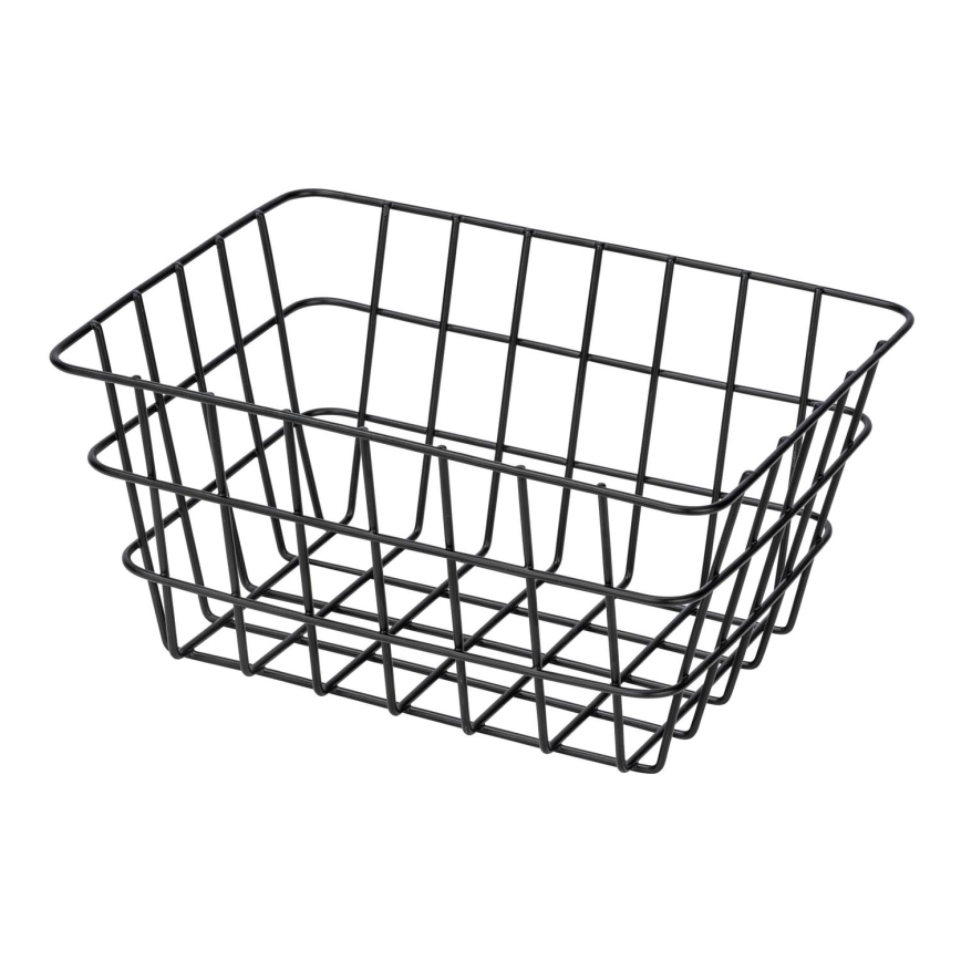 WENKO 24371100 - Korb VIANA 18x25 cm schwarz
