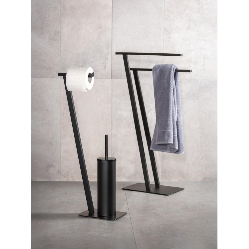 WENKO 24396100 - Handtuchständer LIRIO 20x40 cm schwarz