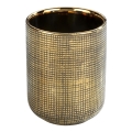 WENKO 24400100 - Zahnbürstenbecher RIVARA 7,5x9,5 cm gold