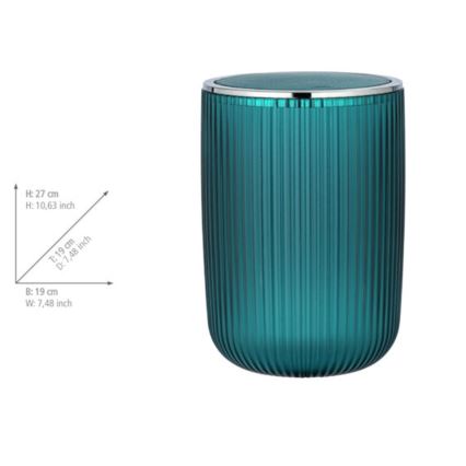 WENKO 24483100 - Korb AGROPOLI 19x27 cm türkis