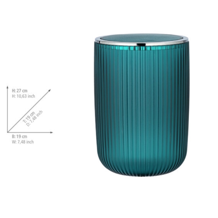 WENKO 24483100 - Korb AGROPOLI 19x27 cm türkis