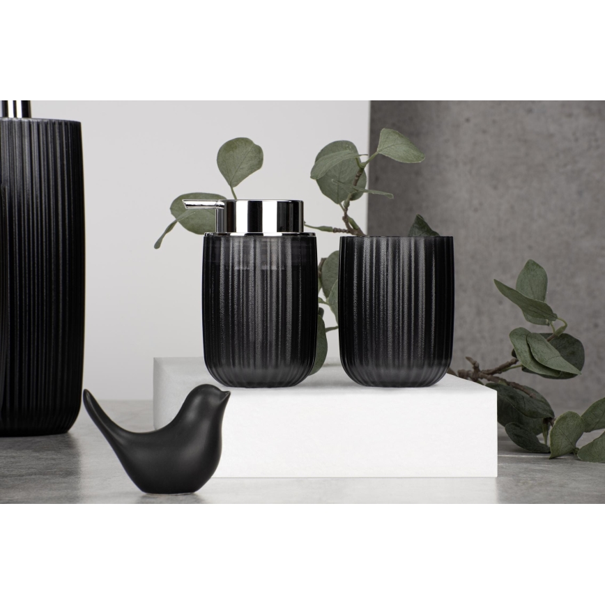 WENKO 24489100 - AGROPOLI Becher, 7,5 x 10 cm, grau